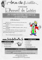 Programme des Mercredis Janvier Fevrier