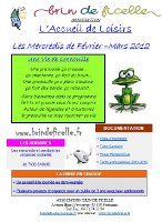 affiche programme mercredi