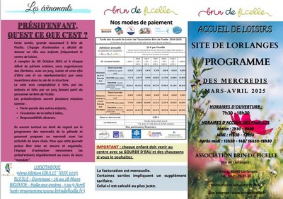 Programme Lorlanges