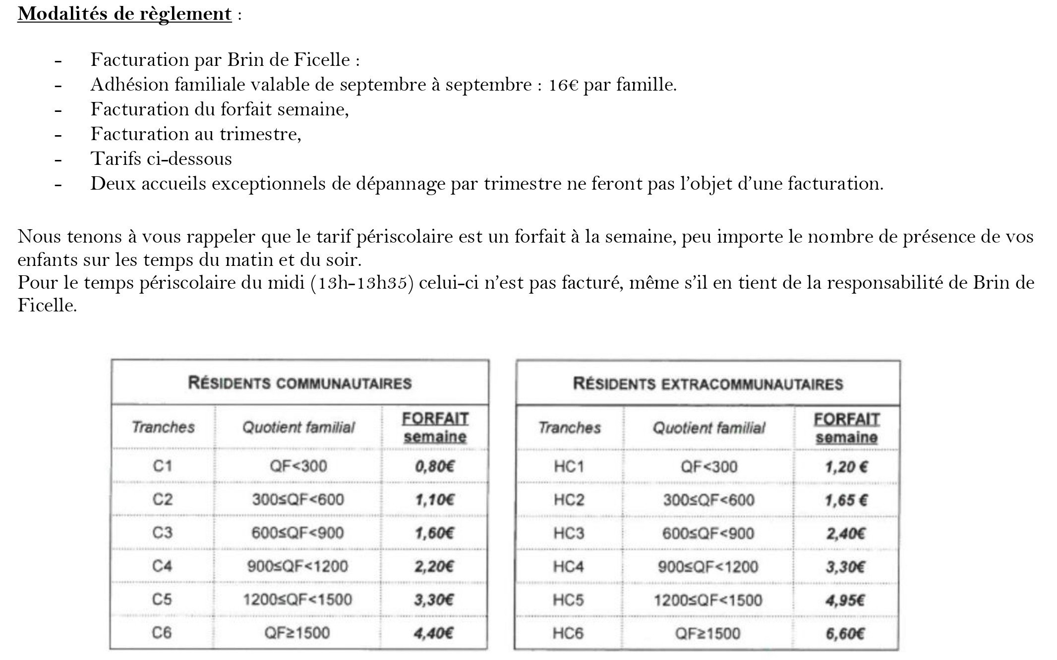 TarifsPerisco20242025